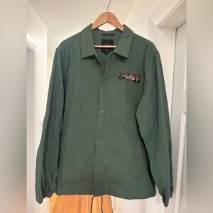 Vans Torrey Skate Jacket – Green Canvas – Size Large (NWOT)